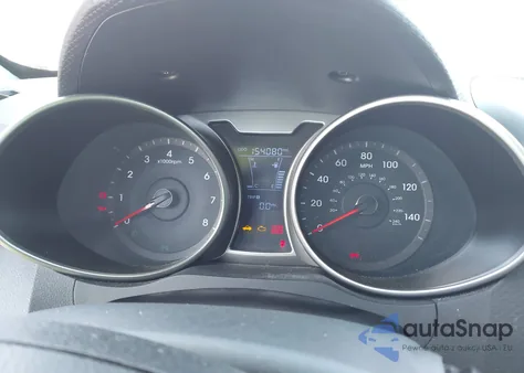 2013 Hyundai Veloster Base W/Black из США, поврежденный, VIN KMHTC6AD5DU128592